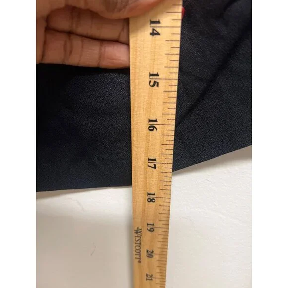 Vintage Sheri Martin Black Cropped Bolero Embroidered Jacket  Sz 10 - Picture 6 of 8